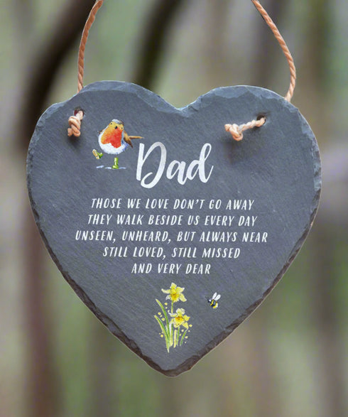 Dad Slate Heart